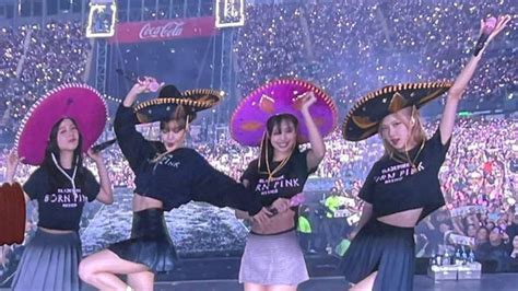 BLACKPINK en México Con sombreros de charro y rosa pastel así fue su