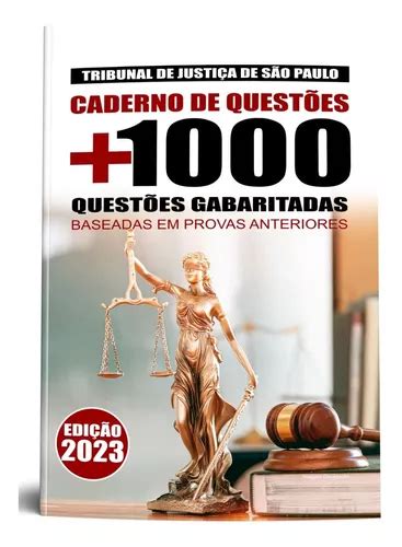 Caderno De Questões Escrevente Técnico Judiciário Tj Sp Comarca