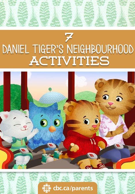 8 Activities For Daniel Tigers Neighbourhood Fans An Ode To His Mom