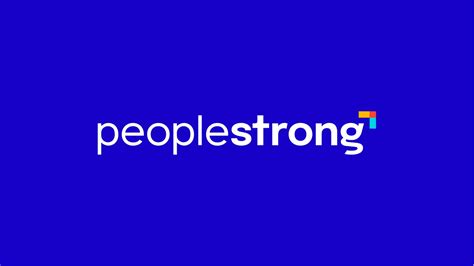 Peoplestrong Logo Guidelines Collaterals Website Design Studio In