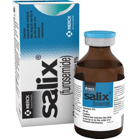 Salix Furosemide Injection 5 50 Ml Free Shipping Entirelypets Rx