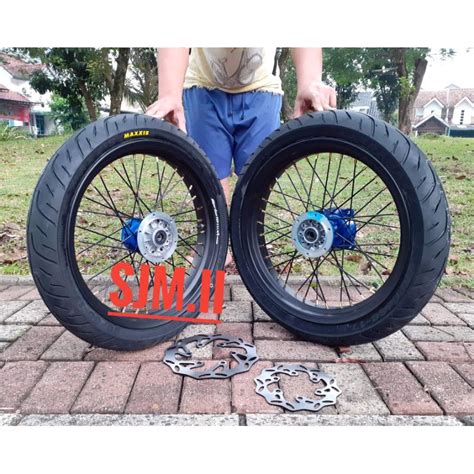 Jual Velg Supermoto Klx D Tracker Sepaket Velg Set Super Moto Klx