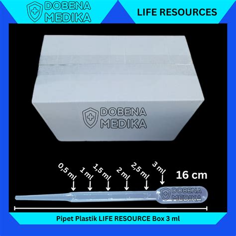 Pipet Tetes Plastik 3 Ml Isi 500 Pipette Pasteur Lab Laboratorium