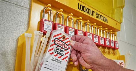 Lockout Tagout Procedure Inspection Requirements - Safety First Magazine