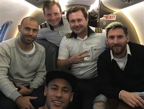 Neymar gives Messi lift on private jet for Brazil vs Argentina WC ...