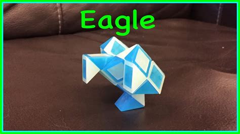 Rubik S Twist Or Smiggle Snake Puzzle Tutorial How To Make An Eagle