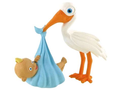 K B Stork Med Baby Minifigur P Cm Lysebl Hos Superhelten Leget J