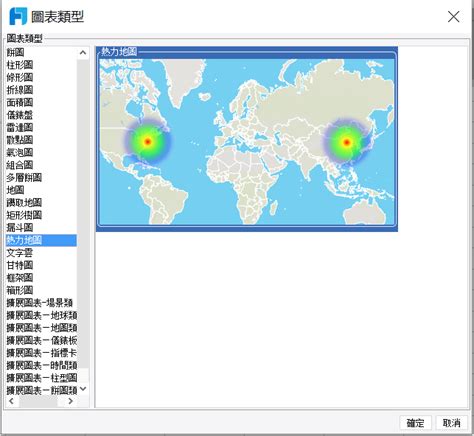 熱力地圖 FineReport帮助文档 全面的报表使用教程和学习资料