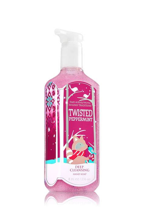 Twisted Peppermint Deep Cleansing Hand Soap Soap Sanitizer Bath