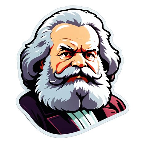 I Made An Ai Sticker Of Karl Marx Thicc