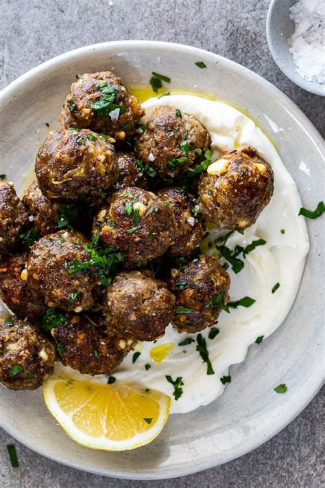 Lamb And Bulgur Meatballs • A Rainbow A Day