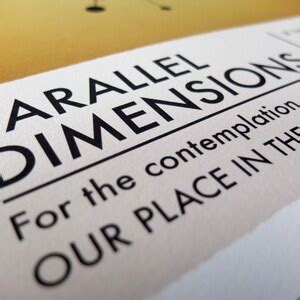 Parallel Dimensions Science/physics/multiverse Art Print SMALL and ...