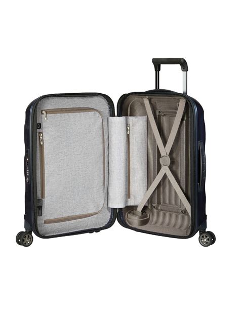 Maleta De Cabina Extensible Samsonite C Lite 55cm TSA Azul