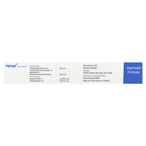 Persol Forte Cream 30gm Price Uses Side Effects Netmeds