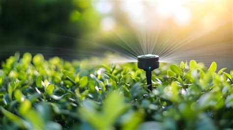 Automated Smart Irrigation System Watering Garden With Green Technology