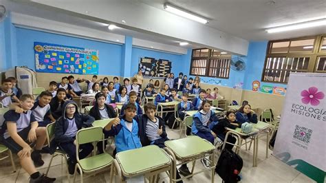 Ecología en la Escuela 50 alumnos del Instituto Mariano Moreno