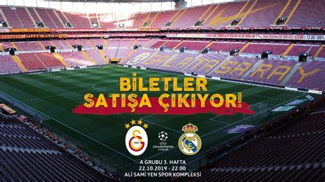 Galatasaray Real Madrid Ma Bilet Fiyatlar Gs Madrid Biletleri