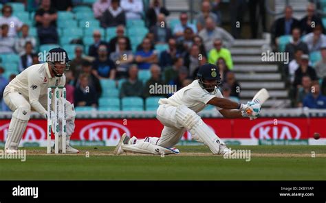 Rishabh Pant Of India During International Specsavers Test Series 5th Test Match Day Five