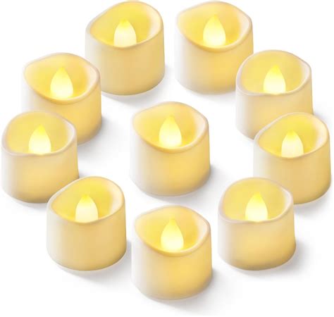 Homemory Paquete De Velas Led Sin Llama Funcionan Con Pilas Velas