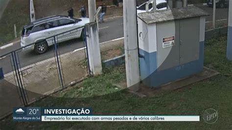 VÍDEO câmeras flagram execução de empresário mais de 20 tiros em