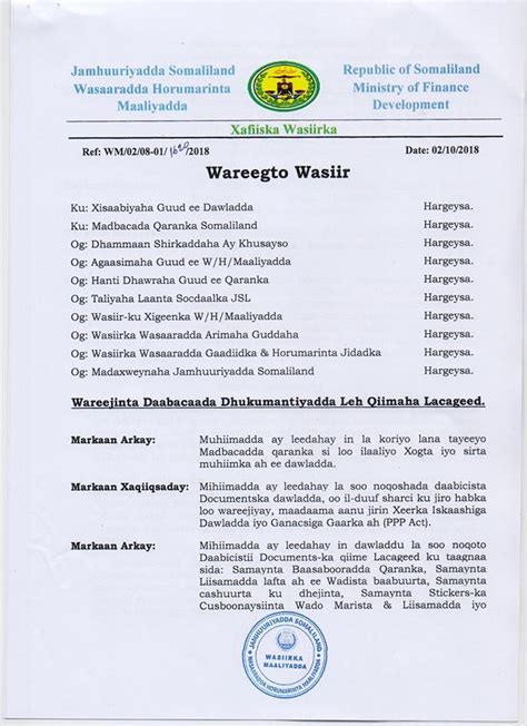 Xukuumadda Somaliland Oo Joojisay Heshiishkii Shirkaddaha Gaarka Loo