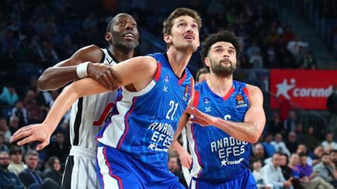 Anadolu Efes 7 maç sonra kazandı Spor Haberleri Basketbol