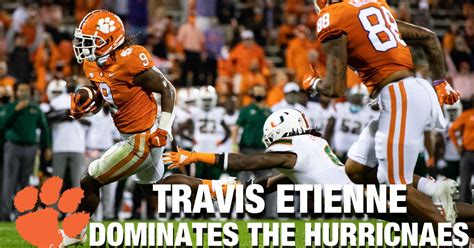 WATCH: Travis Etienne highlights vs. Miami | TigerNet