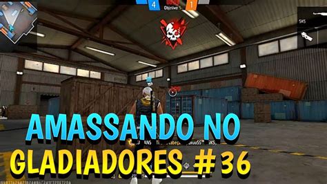 Amassando No Gladiadores Free Fire Youtube