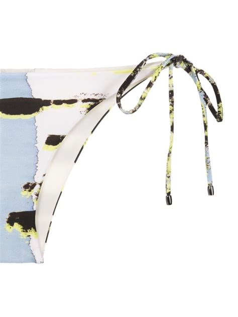 Lenny Niemeyer Bikini Bottom Con Estampado Abstracto Farfetch