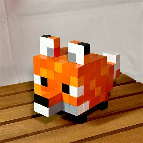 Minecraft Baby Fox - Etsy