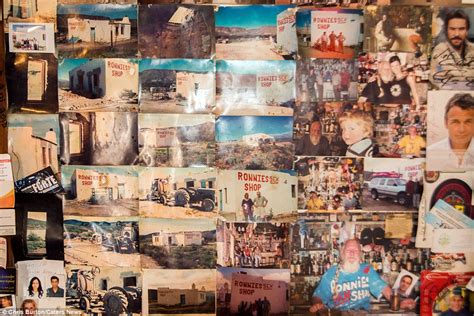 South African Bar Became A Tourist Attraction After Sex Shop Graffiti Prank Daily Mail Online