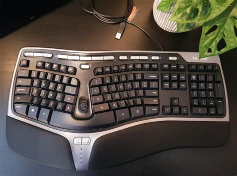 MICROSOFT NATURAL ERGONOMIC Keyboard 4000 (US Layout) with Riser, USB ...