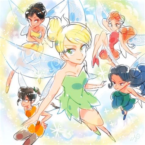 Tinkerbell Characters Tinkerbell Movies Tinkerbell And Friends Disney Fairies Pixie Hollow