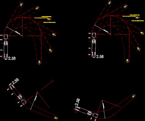 Truck Turning Radius Cad Drawings