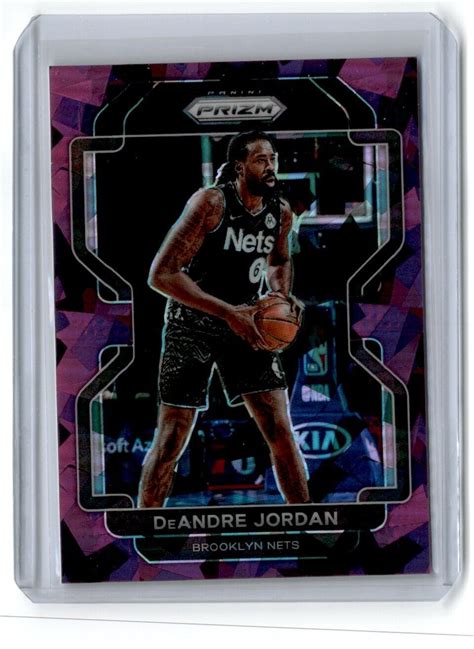 2021 22 Panini Prizm Purple Ice Prizm 2 DeAndre Jordan 149 For Sale