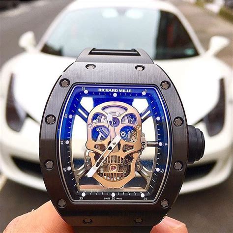 Daily Watch ⌚️ on Instagram: “A $670,000 Richard Mille RM 52-01 Skull ...