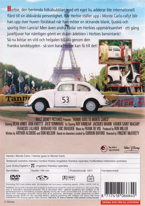 Dvd Herbie I Monte Carlo Beg Kaptenkrok