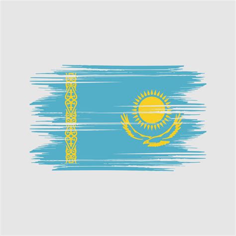 Kazakhstan flag Design Free Vector 11428797 Vector Art at Vecteezy