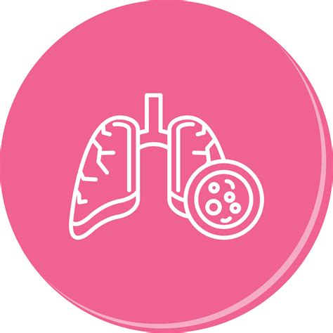 Lung Cancer Vector Icon 19955717 Vector Art At Vecteezy