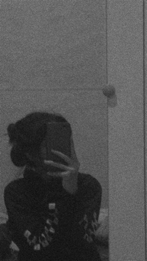 Blurred Aesthetic Girl Mirror Shot Blurred Aesthetic Girl Mirror Shot