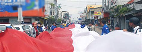 Rayakan Hari Pahlawan Bendera Merah Putih Diarak Sukabumizone