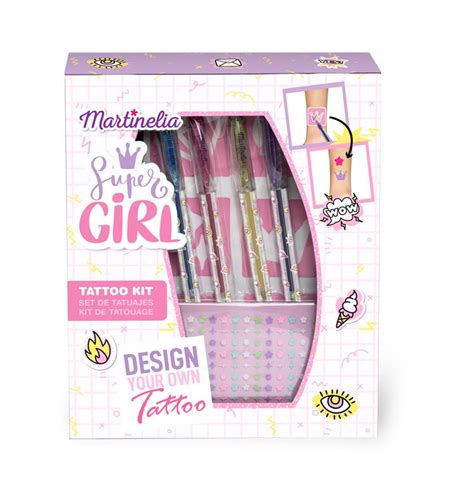 Martinelia Super Girl Body Art Tattoo Kit Lola S Rooms