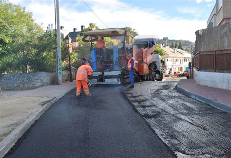 Torrelodones Comienzan Los Trabajos De Asfaltado En Varias Calles Del