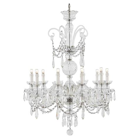 20th Century Italian Neoclassical Style Crystal Chandelier Roman Female