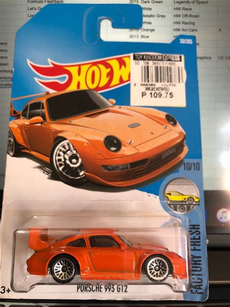 Hot Wheels Porsche GT Hobbies Toys Toys Games On Carousell