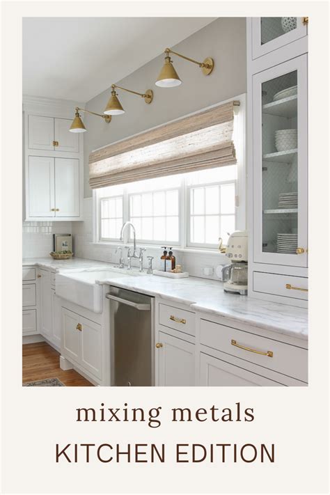 How To Mix Metals In Your Kitchen Artofit