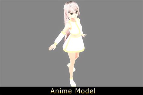 【original】anime Character Saki Cheerleaders Contain Vrm 3d Model