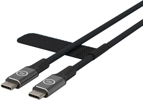 Bluebuilt Usb C Naar Usb C Kabel 1 5m Nylon Zwart Aanbieding Bij Coolblue