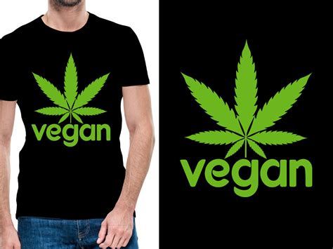 Vegan Logo Design Graphic by sahirtshirt · Creative Fabrica