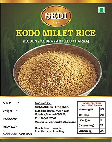 Buy SEDI Kodo Millets Unpolished And Natural Other Names Of Kodo